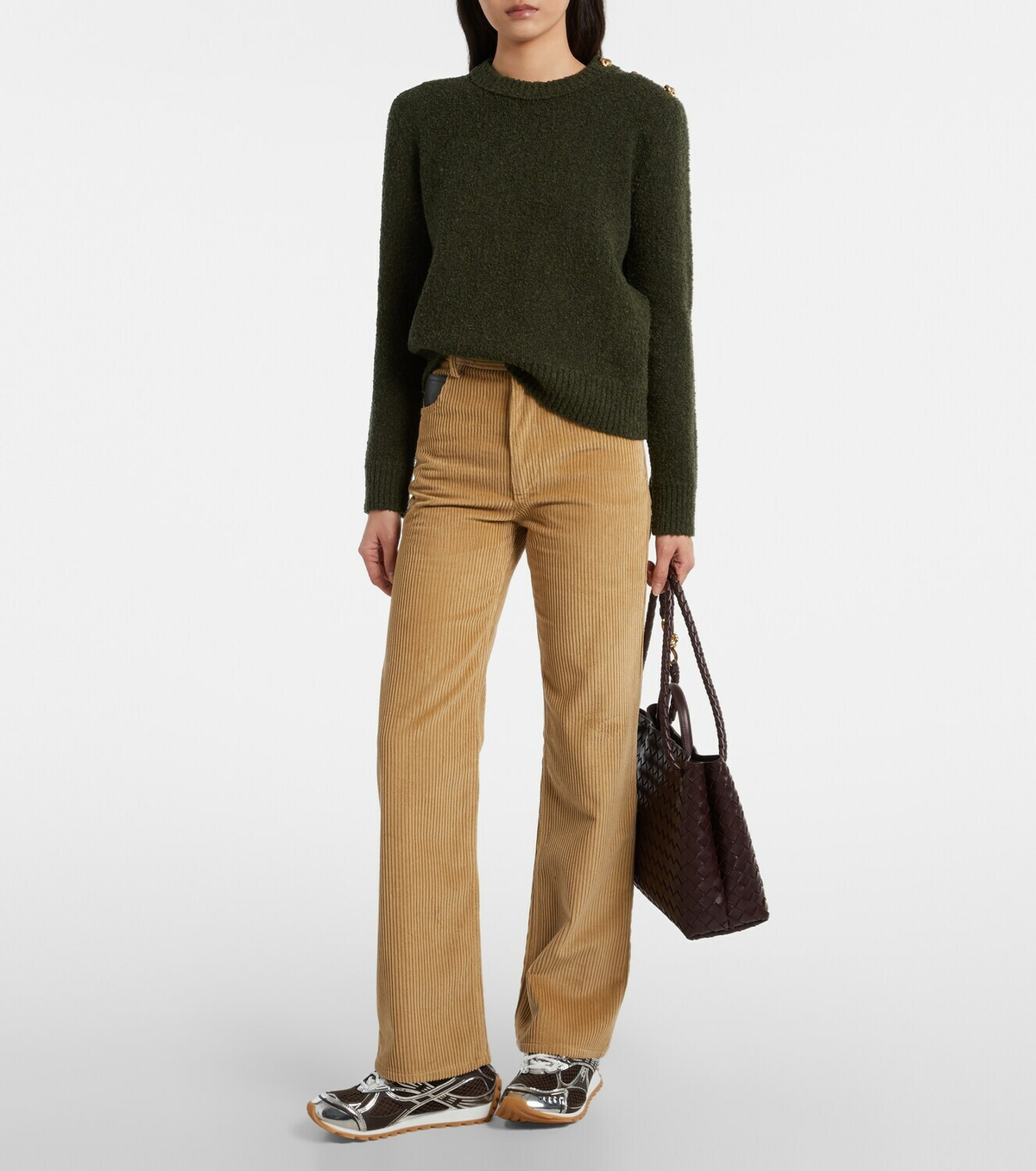 Bottega Veneta Knot bouclé sweater