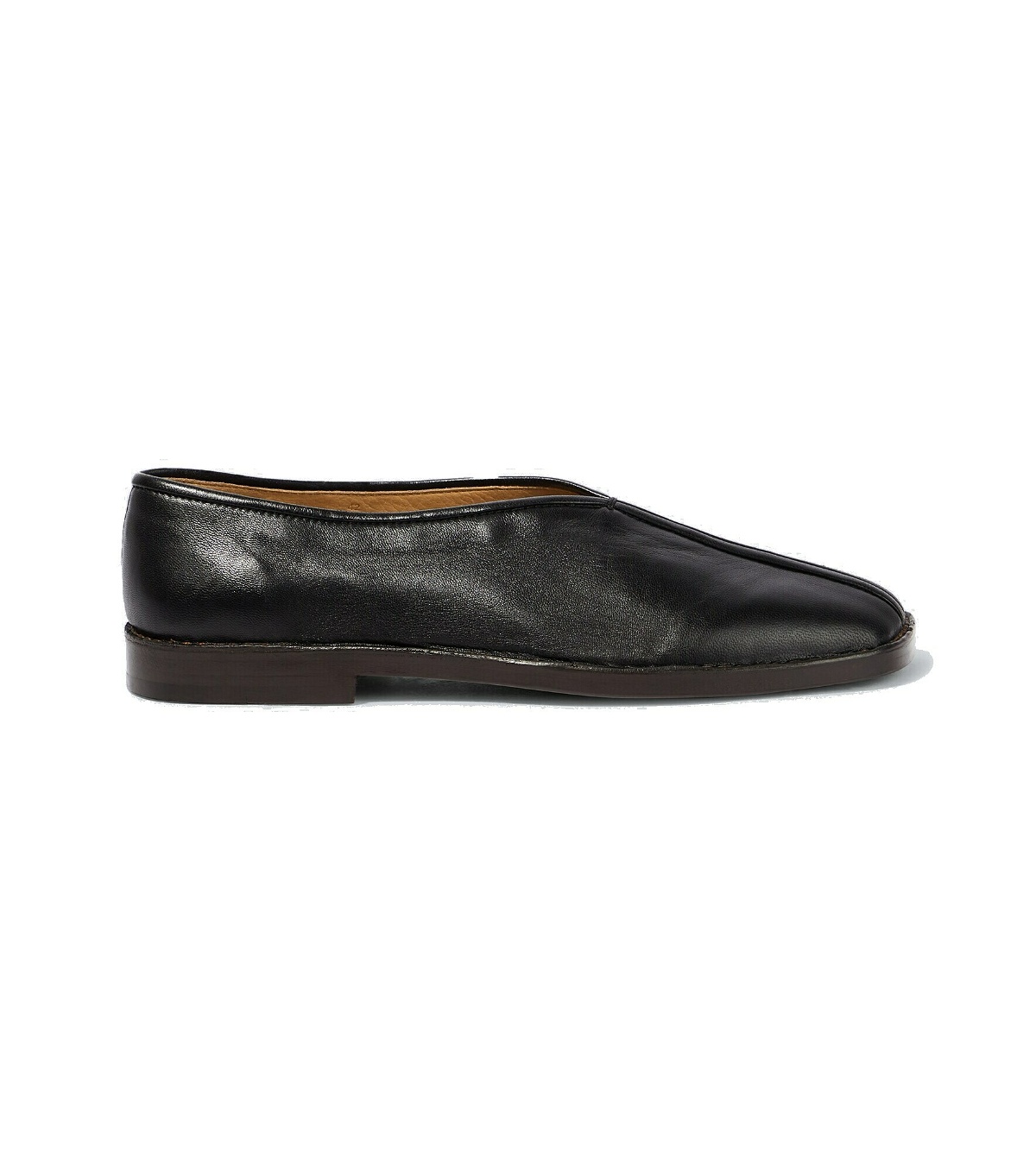 Photo: Lemaire - Piped leather loafers