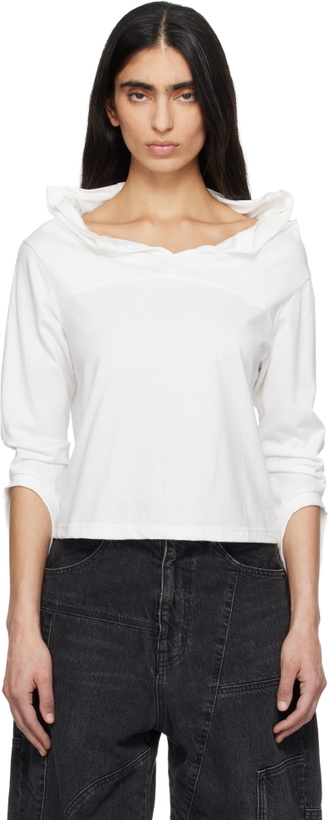 Photo: UNDERCOVER White UP1F1804 T-shirt