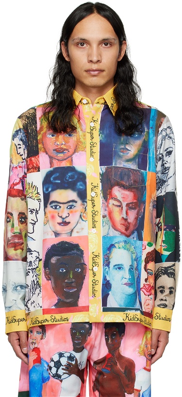 Photo: KidSuper Multicolor Print Shirt