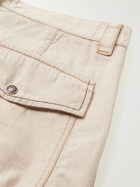 Isabel Marant - Straight-Leg Cotton and Hemp-Blend Denim Trousers - Neutrals