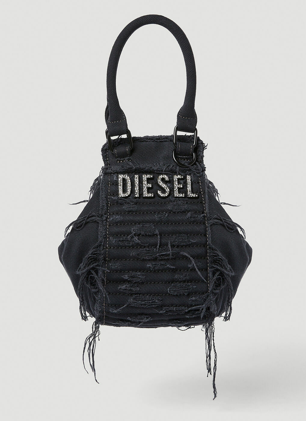Diesel - D-Vina-C XS Shoulder Bag in Black Diesel
