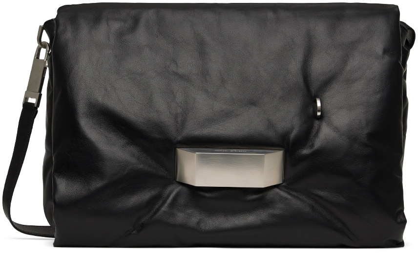 Rick Owens Black Work Pillow Bag Rick Owens