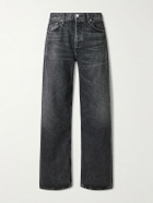 AGOLDE - Afton Straight-Leg Recycled Jeans - Black