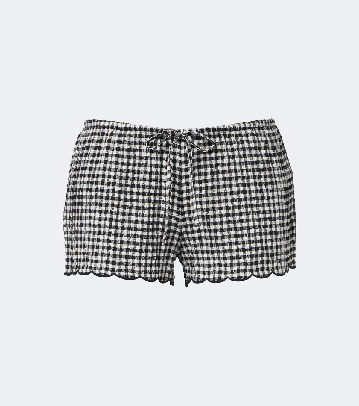 Montce Gingham scalloped shorts