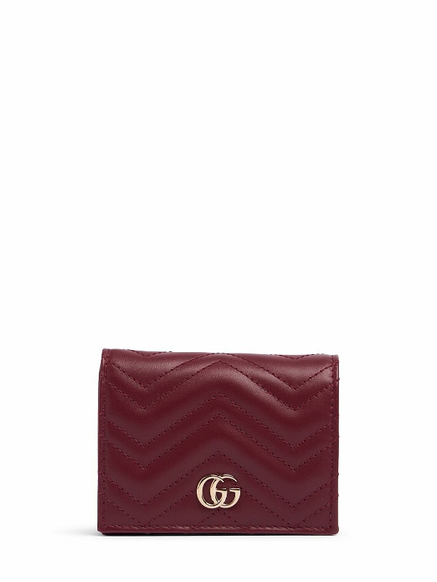 Photo: GUCCI Gg Marmont Leather Card Case
