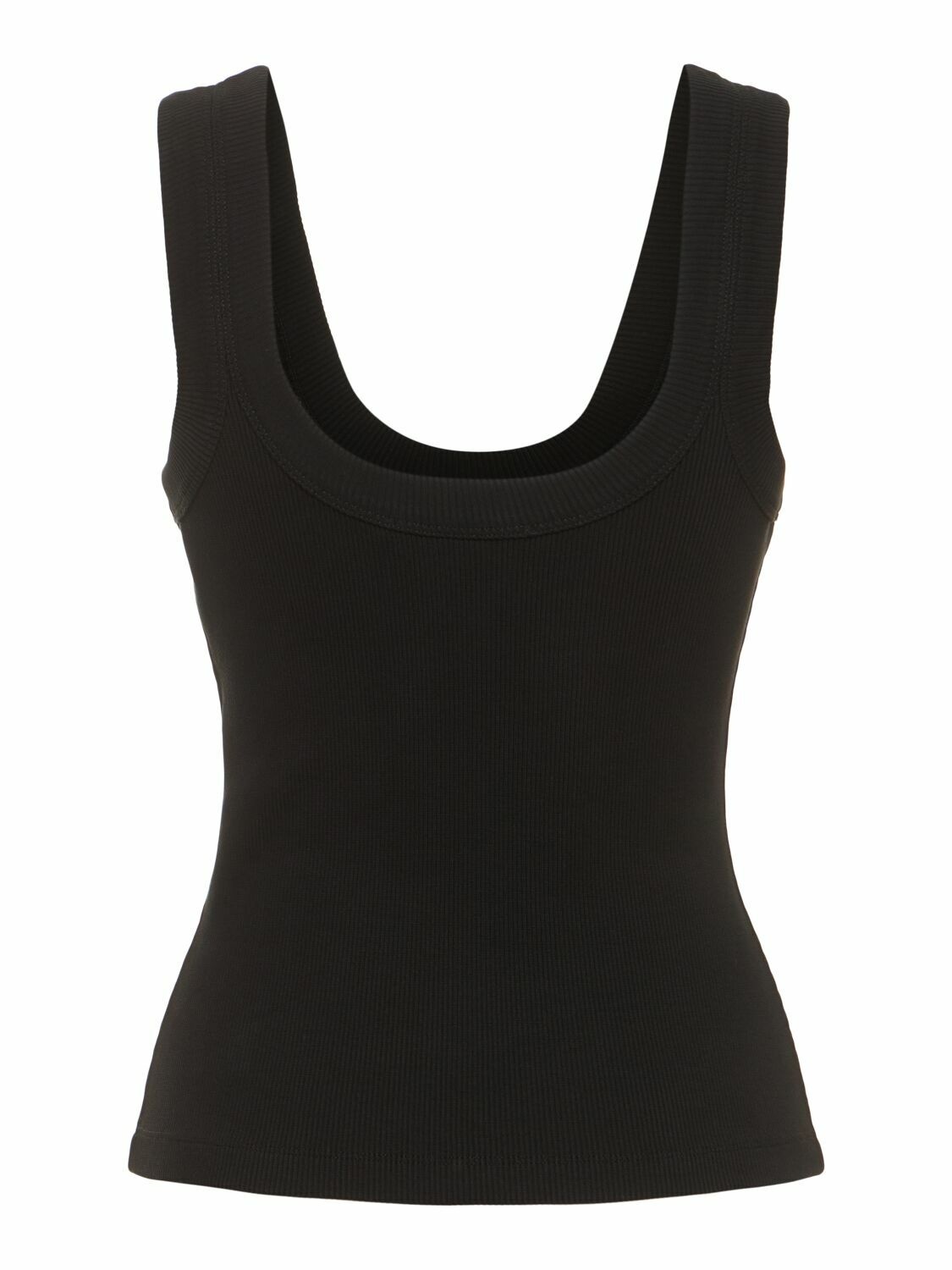 Photo: ALEXANDER WANG Cotton Tank Top with embossed Logo