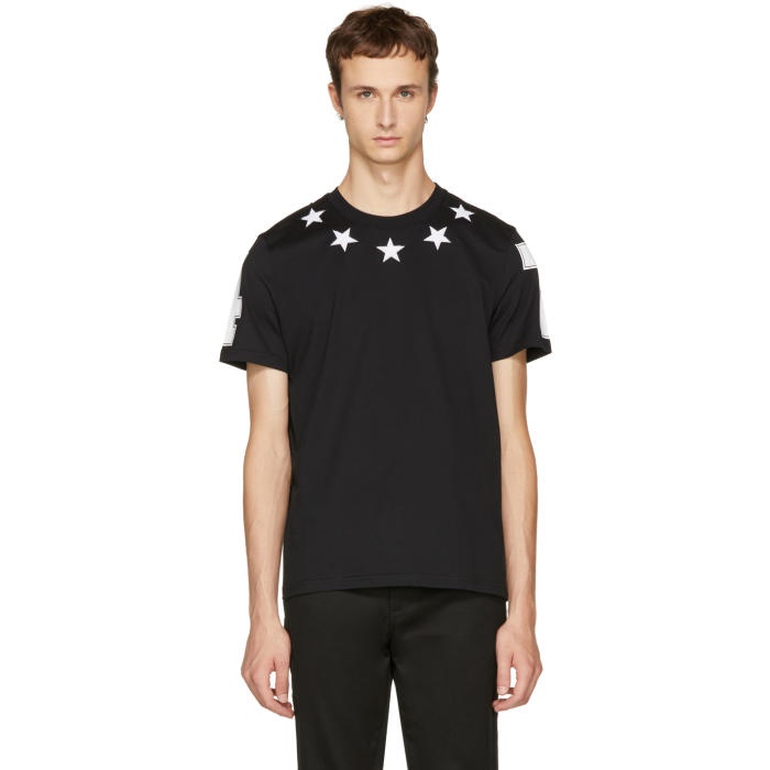 Photo: Givenchy Black Stars 74 T-Shirt 
