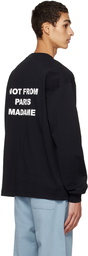 Drôle De Monsieur Black 'Le T-Shirt Manche Longue NFPM' Long Sleeve T-Shirt