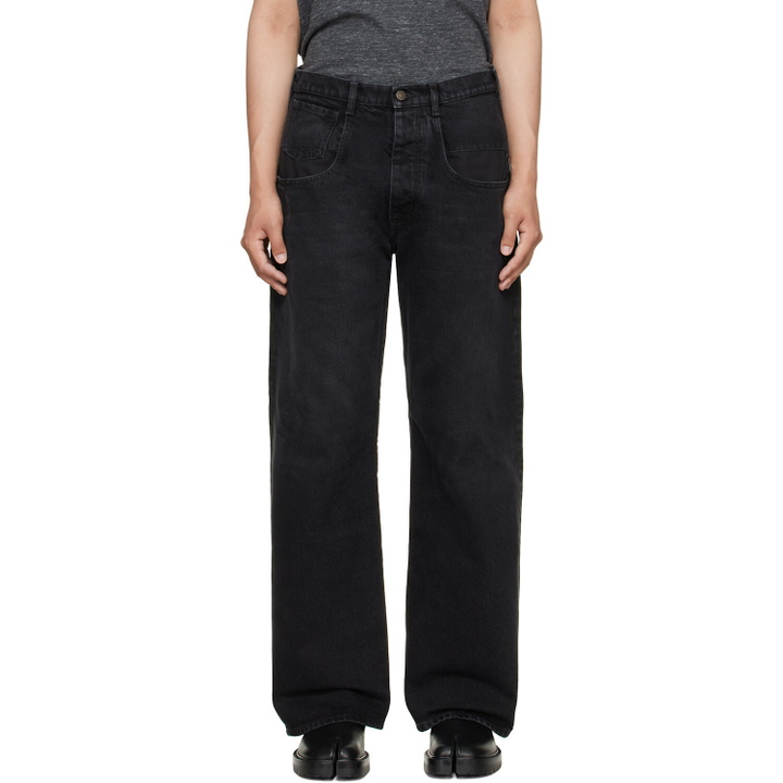 Photo: Maison Margiela Black Pocket Jeans