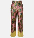 Alémais Faye floral cropped pants