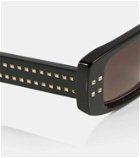 Valentino V-Cinque rectangular sunglasses