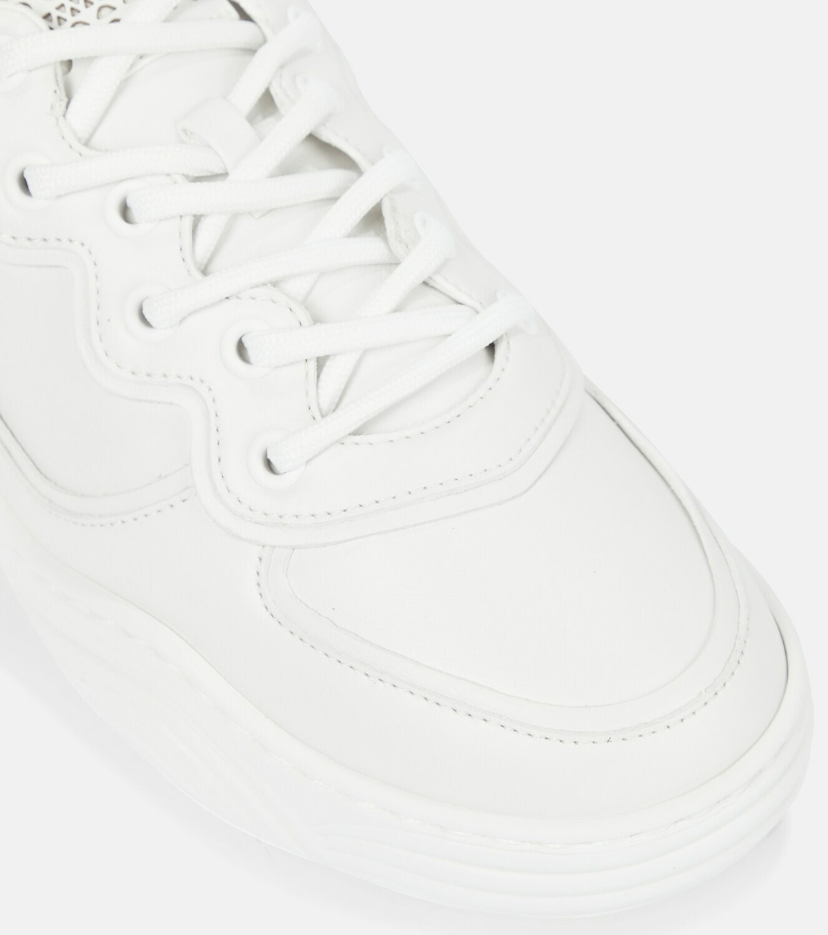 Alaïa Laser-cut leather sneakers