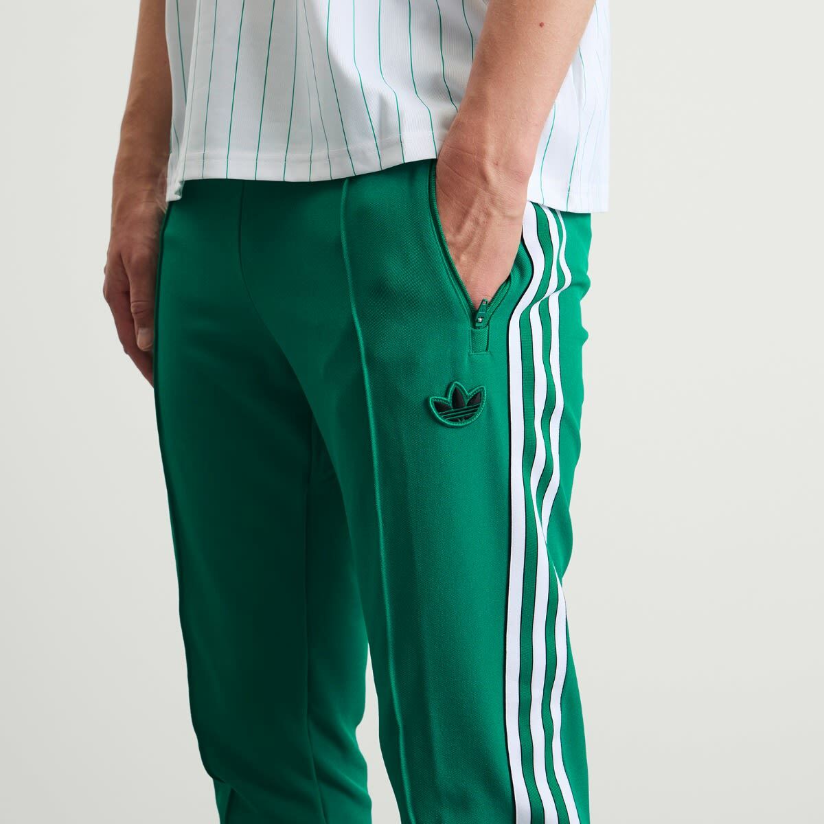 Adidas Liverpool FC Icon Track Pant in Sea Green