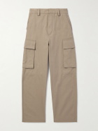 Bottega Veneta - Wide-Leg Cotton-Twill Cargo Trousers - Gray