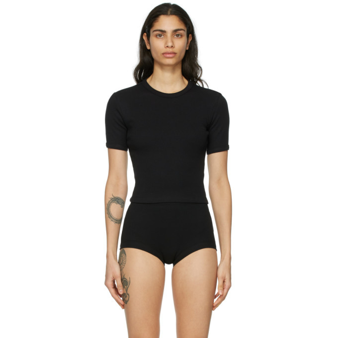 Nu Swim Black Organic Cotton Daily T-Shirt Nu Swim