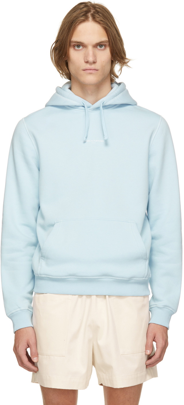 Daniel W. Fletcher Blue Logo Hoodie