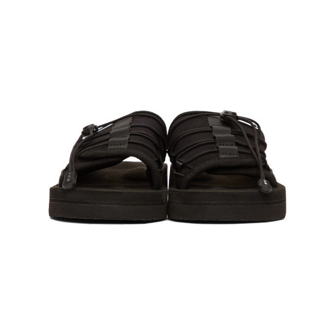 Suicoke Black OLAS-ECS Sandals Suicoke