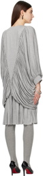 Nicklas Skovgaard SSENSE Exclusive Gray Alice Midi Dress
