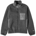 Neighborhood Men's Boa Fleece Jacket in Grey