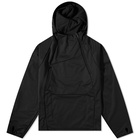 Snow Peak Men's Soft Shell Popover Jacket in Black