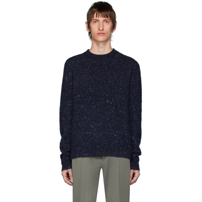 Photo: Acne Studios Blue Cashmere Peele Sweater