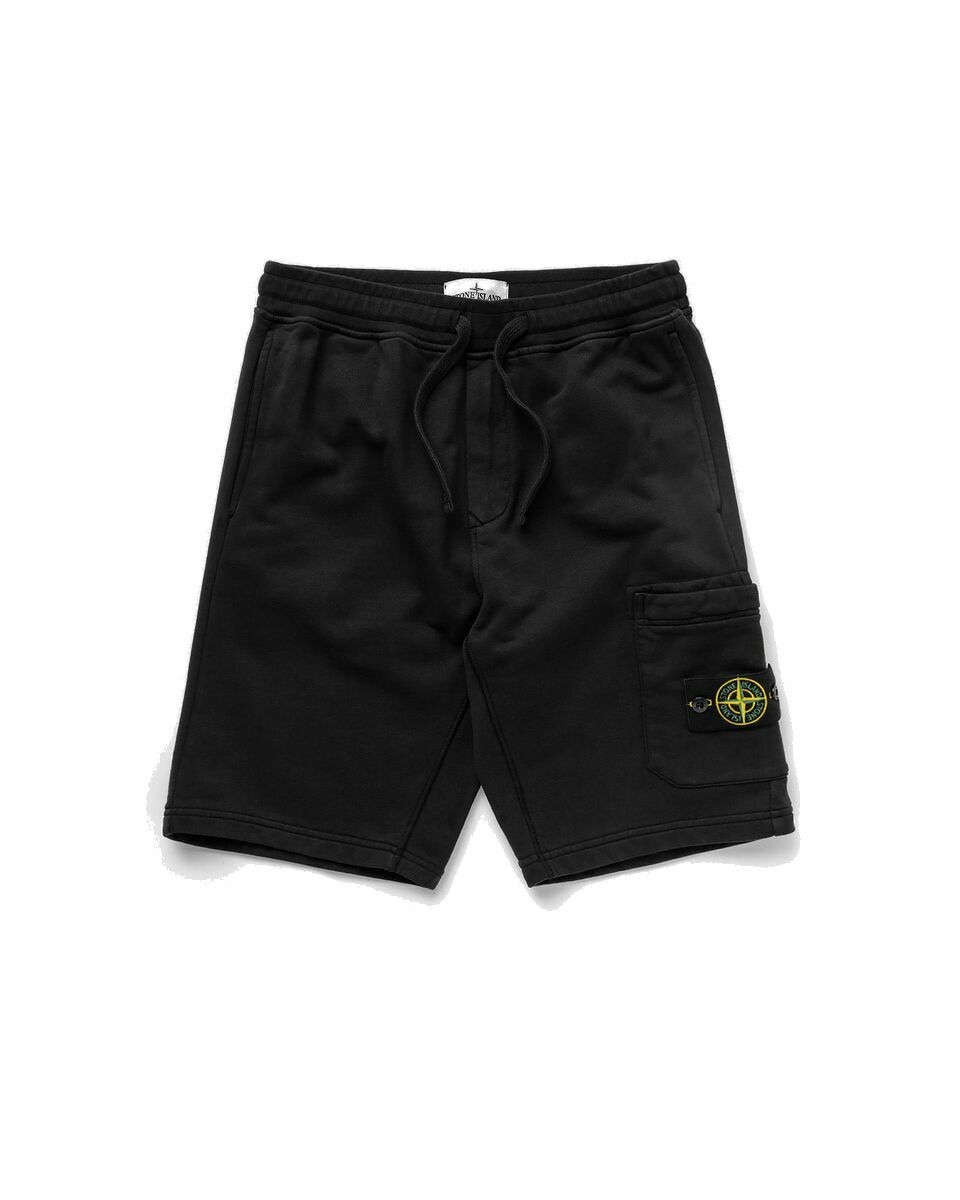 Photo: Stone Island Fleece Shorts Black - Mens - Sport & Team Shorts