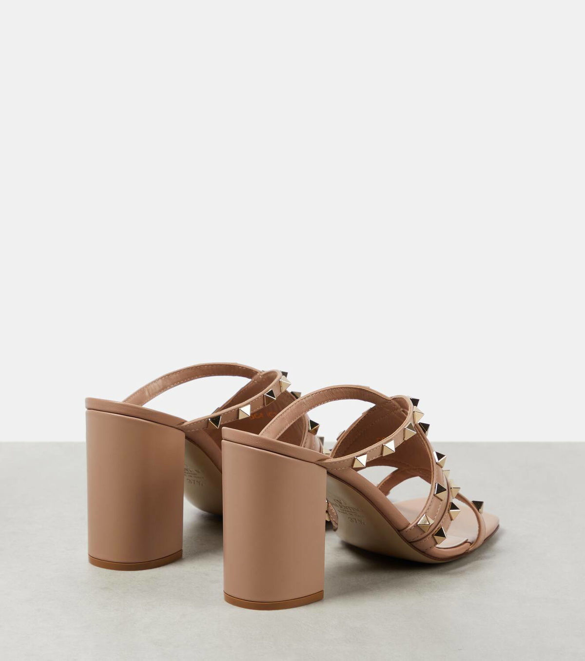 VALENTINO GARAVANI Rockstud レザーミュール Valentino Garavani Rockstud leather mules Valentino Garavani