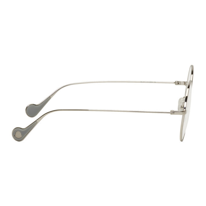 Moncler Silver ML 5047 Glasses Moncler display picture 3