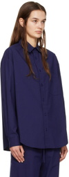 Matteau Navy Relaxed Shirt