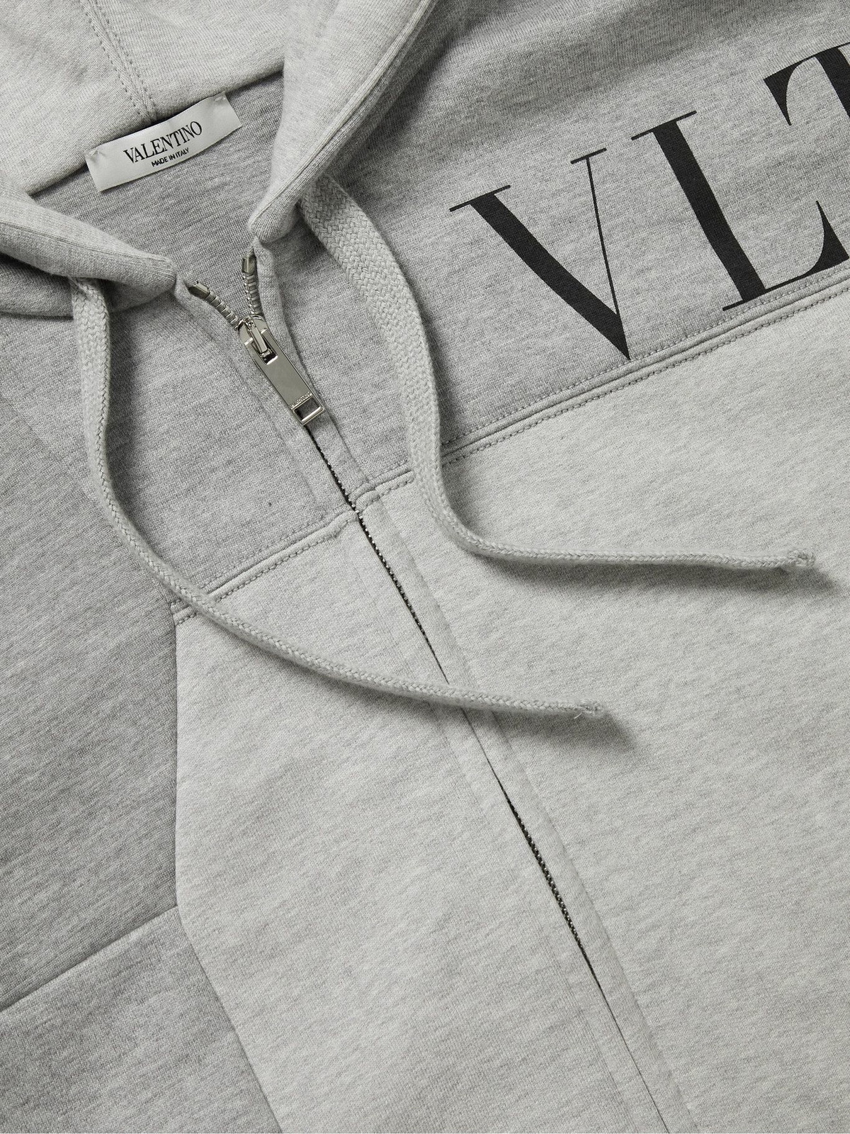 【VALENTINO】お買得★ZIP LOGO フーディ VALENTINO | Zip Logo Hoodie. | Men | Navy/White | Flannels