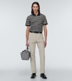 Missoni - Space-dyed cotton jersey polo shirt