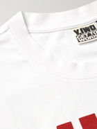 Y,IWO - Gold's Gym Logo-Print Cotton-Jersey T-Shirt - White