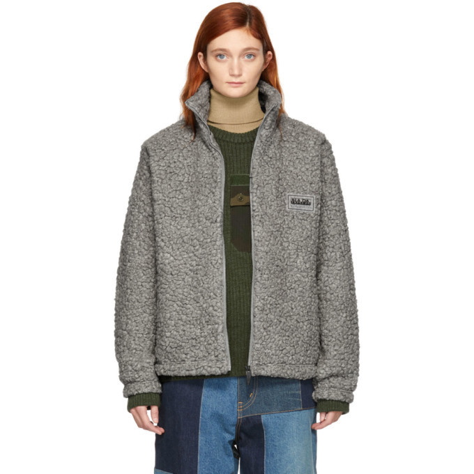 Photo: NAPA by Martine Rose Grey Wool Emin Jacket