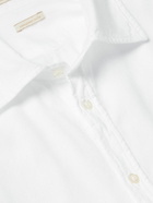 Massimo Alba - Genova Brushed-Twill Shirt - White