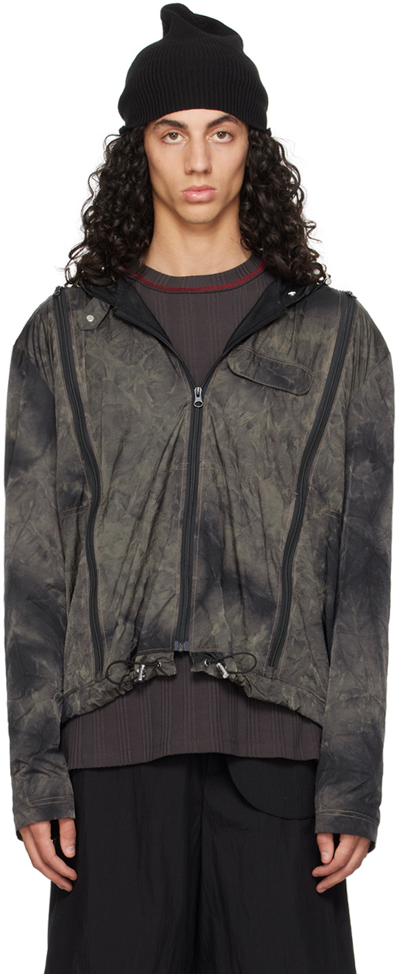 FFFPOSTALSERVICE Black Zip Vent Jacket FFFPOSTALSERVICE