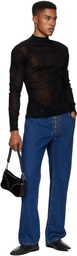 Ludovic de Saint Sernin Black Cleavage Bag