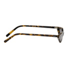 George Keburia Tortoiseshell Micro Cat-Eye Sunglasses