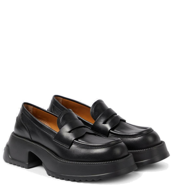 Photo: Marni Leather platform loafers