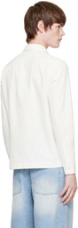 Carter Young White Luis Pyjama Shirt