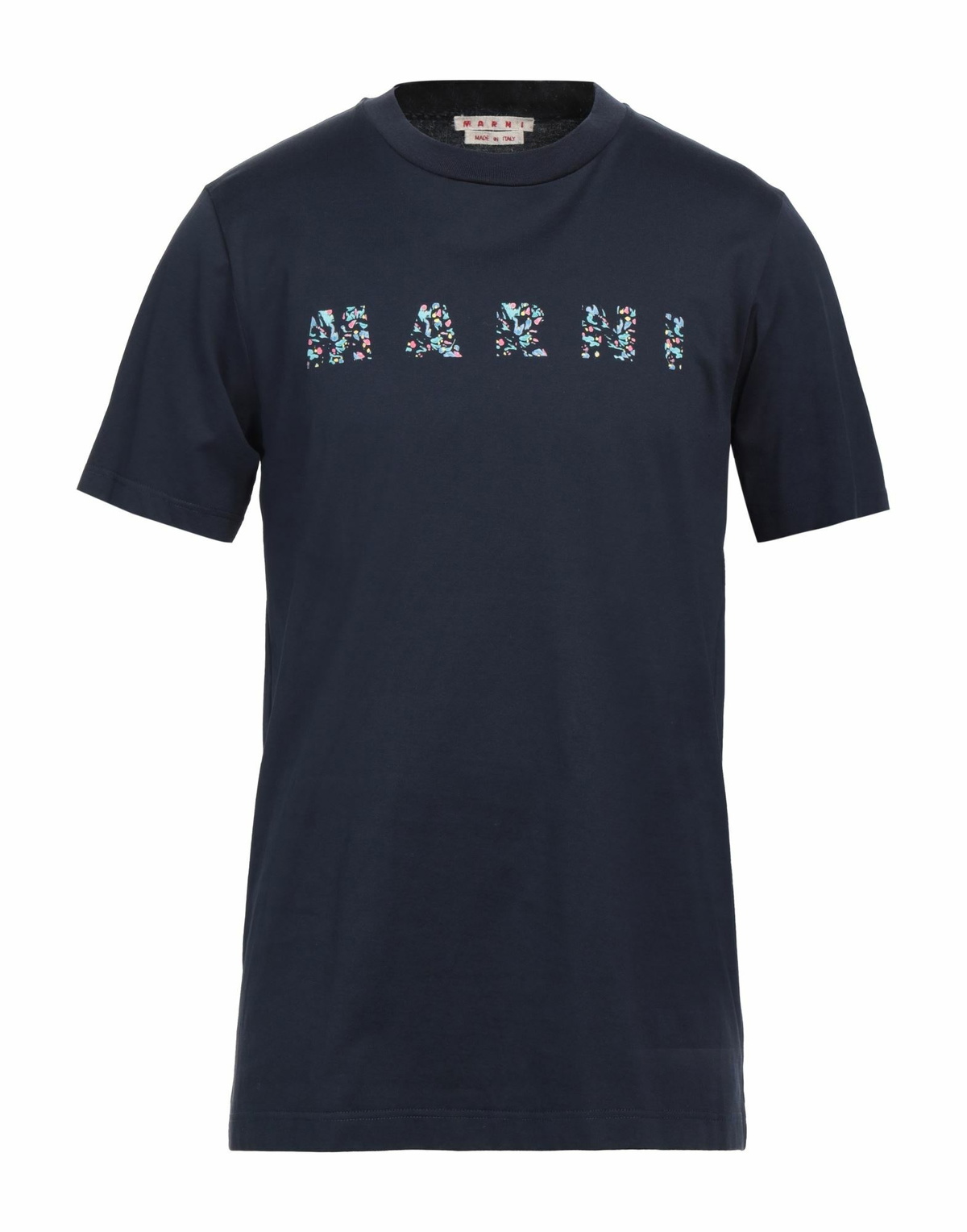 Marni Mens T-shirt Midnight in Blue