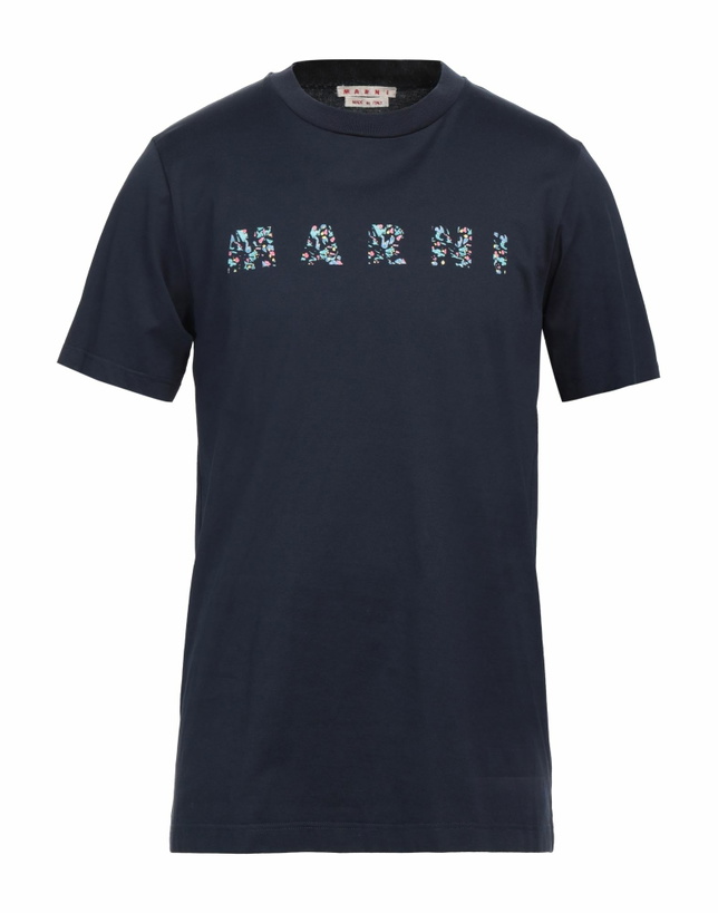 Photo: Marni Mens T-shirt Midnight in Blue
