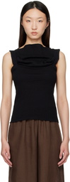 Baserange Black Lud Top