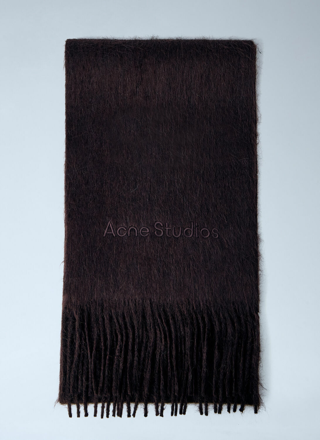 Acne Studios Logo Wool Scarf
