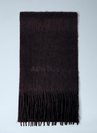 Acne Studios Logo Wool Scarf