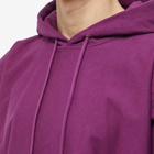 Auralee Men's Popover Hoody in Purple