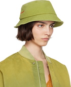 JW Anderson Khaki Anchor Logo Bucket Hat
