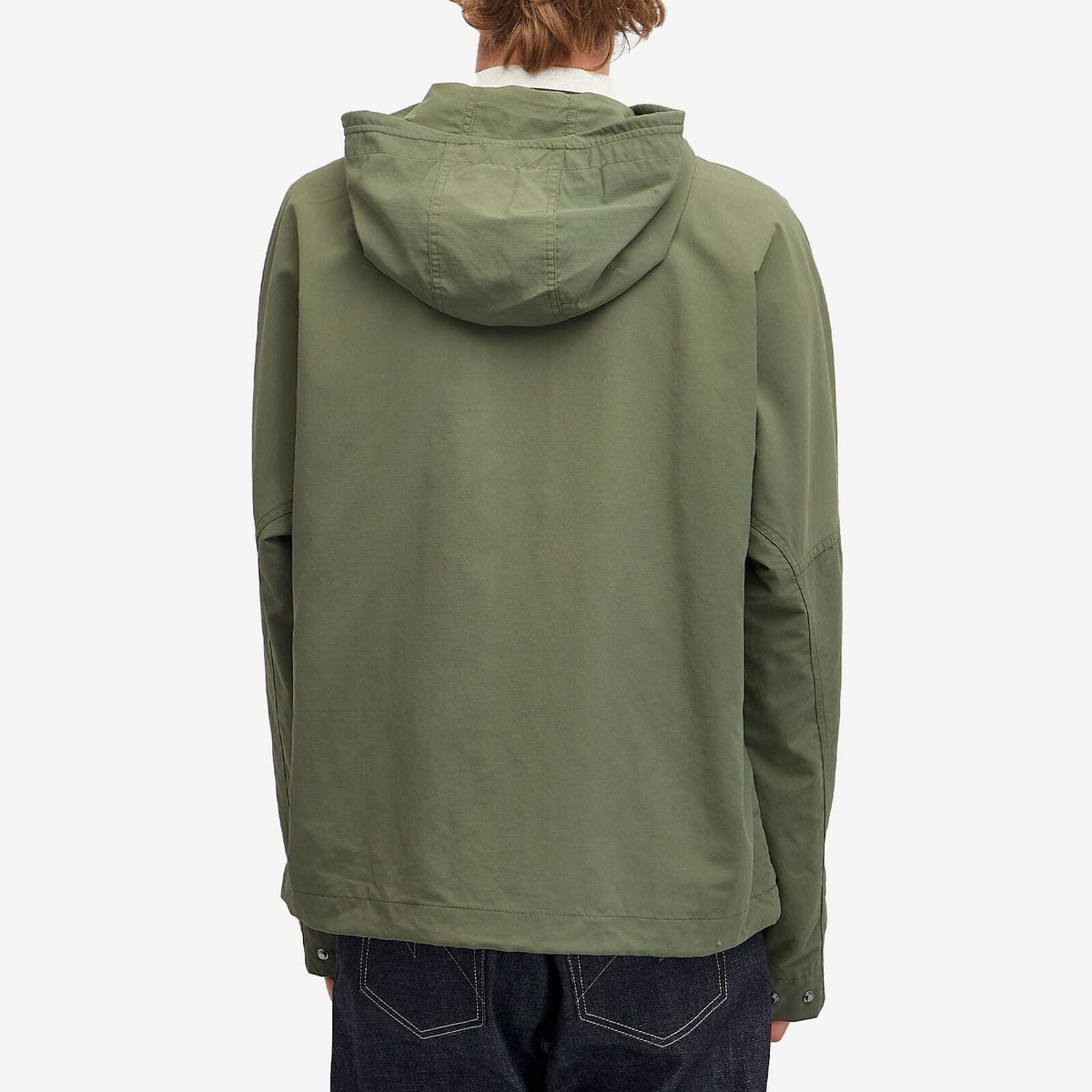 Fred Perry Men's Ripstop Snorkel Parka Jacket in Laurel Wreath Green