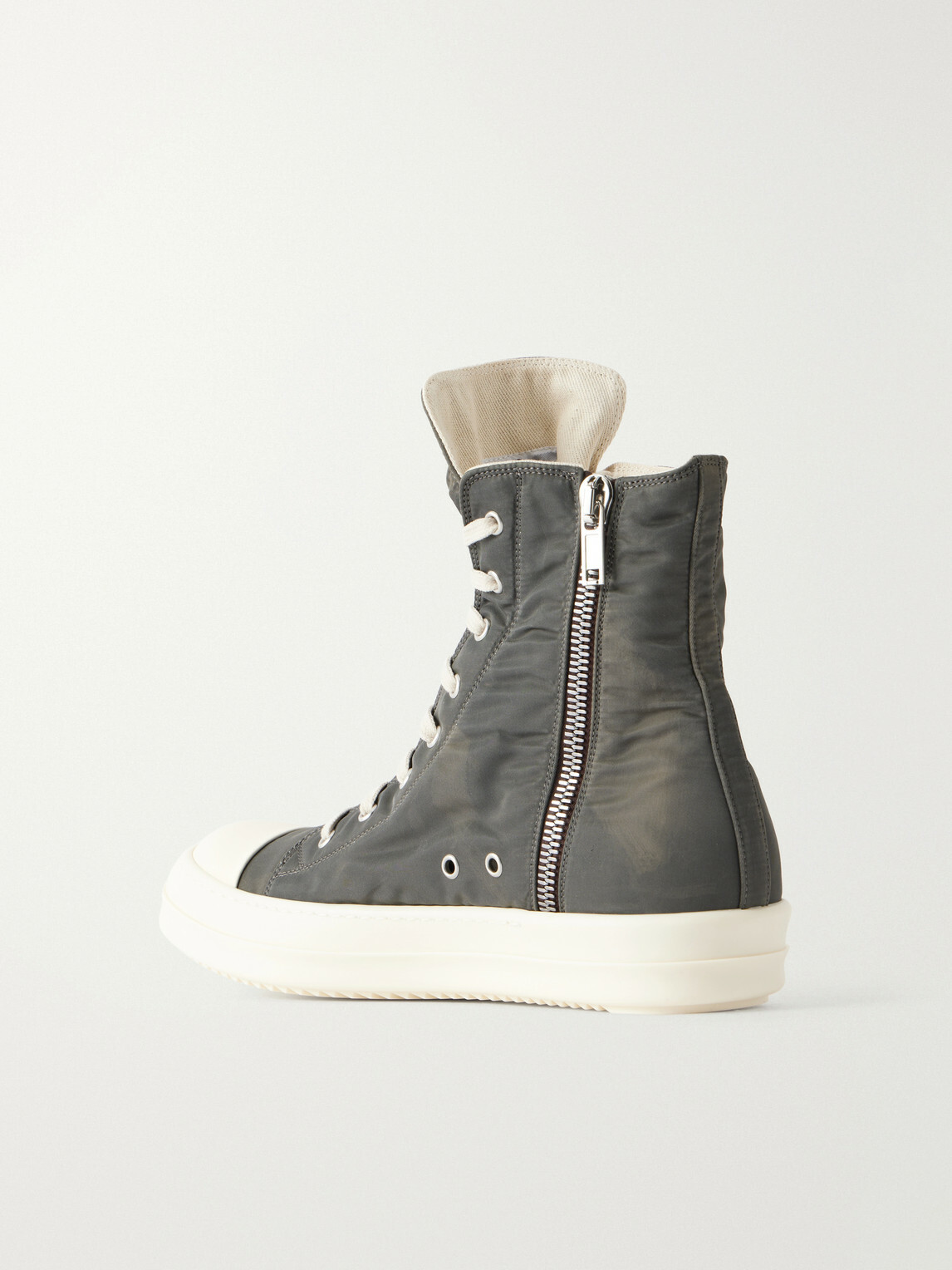 DRKSHDW by Rick Owens - Ramones Denim Sneakers - Gray
