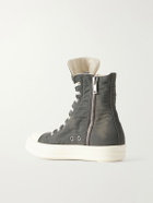 DRKSHDW by Rick Owens - Ramones Denim Sneakers - Gray